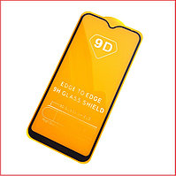 Защитное стекло Full-Screen для Samsung Galaxy A01 черный SM-A015 (5D-9D с полной проклейкой)