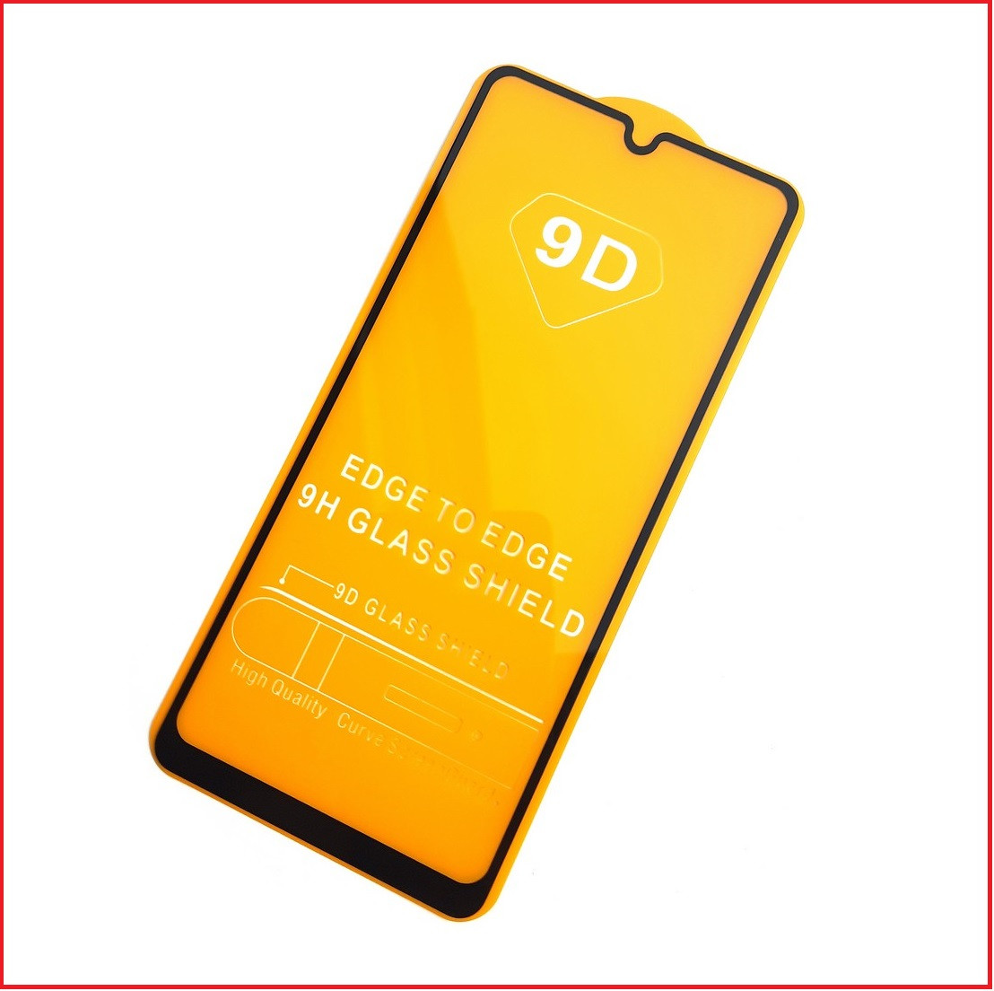 Защитное стекло Full-Screen для Samsung Galaxy A31 черный SM-A315 (5D-9D с полной проклейкой) - фото 1 - id-p124029785