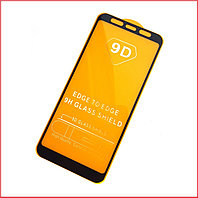 Защитное стекло Full-Screen для Samsung Galaxy A6 Plus SM-A605 черный (5D-9D с полной проклейкой)