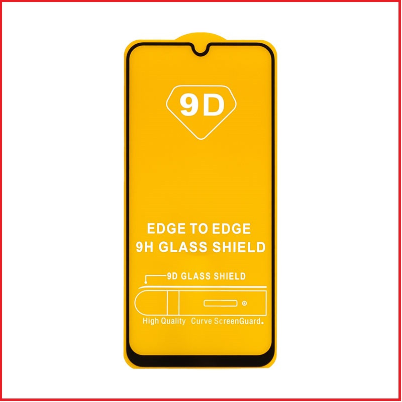Защитное стекло Full-Screen для Samsung Galaxy A30s черный (5D-9D с полной проклейкой)