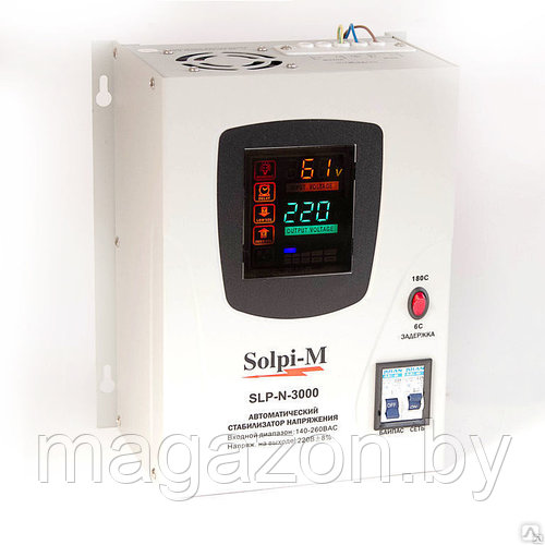 Стабилизатор напряжения Solpi-M SLP-N 3000ВА (ID#19740994), купить на ...