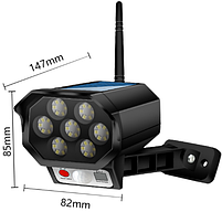 Муляж. С датчиком движения. На солнечной батарее. Пульт, фото 7