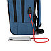 Рюкзак "Madma" (серый/синий), фото 10