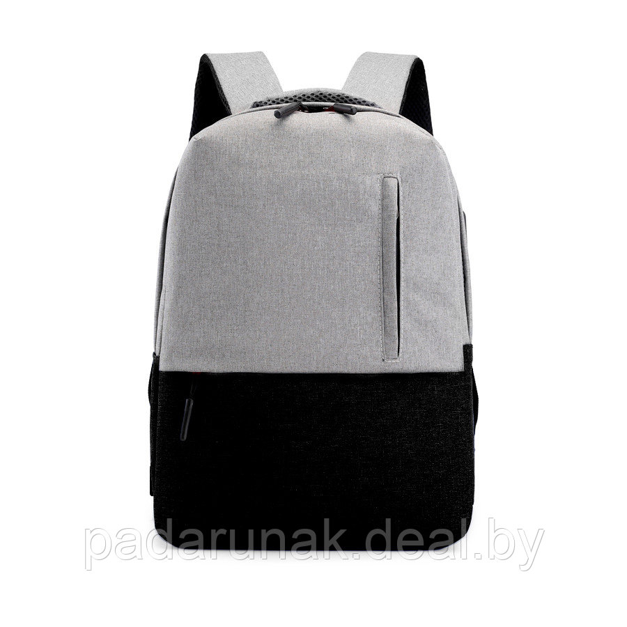 Рюкзак "Urban" (черный/ серый/ синий) - фото 4 - id-p150215658