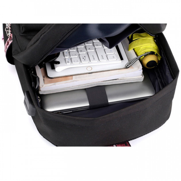 Рюкзак с зарядным кабелем и кабелем для наушников Tik Tok - фото 6 - id-p150218265