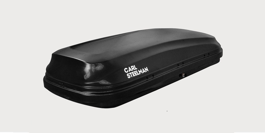 Автобокс Classic 1950*865*405 см на 470 л. Еврокрепеж (КРАБ) черный карбон Carl Steelman - фото 3 - id-p150219153
