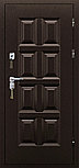 Двери входные металлические ПРОМЕТ "Винтер" Дуб Шале Морёный (ТЕРМОРАЗРЫВ), фото 2