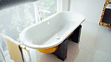 Стальная ванна BLB Duo Comfort Oval Woodline, фото 7