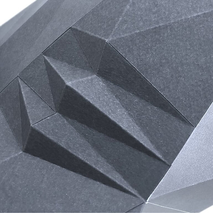 Акула Жанна (серая). 3D конструктор - оригами из картона - фото 6 - id-p150224020