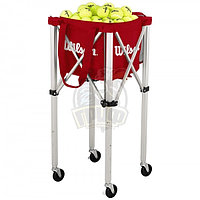 Сумка-корзина для мячей Wilson Teaching Cart (красный) (арт. WRZ541000)