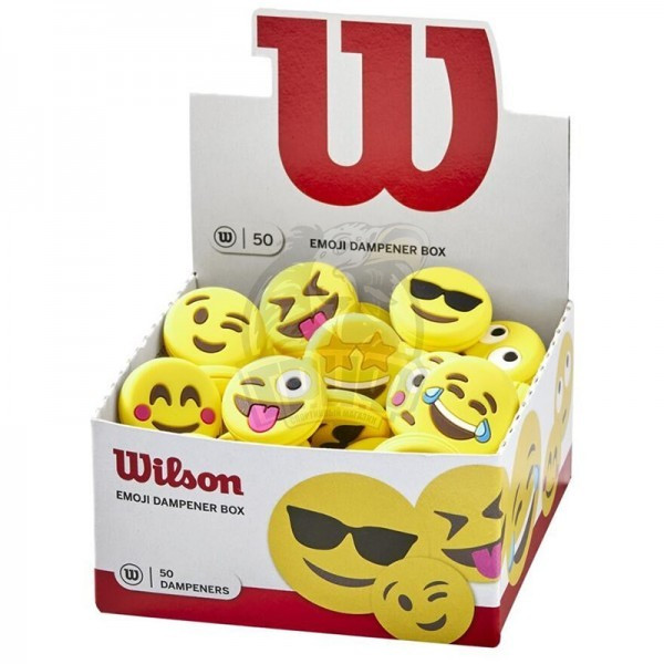 Виброгаситель Wilson Emoji Dampener (ассорти) (арт. WR8404901001) - фото 1 - id-p150223962