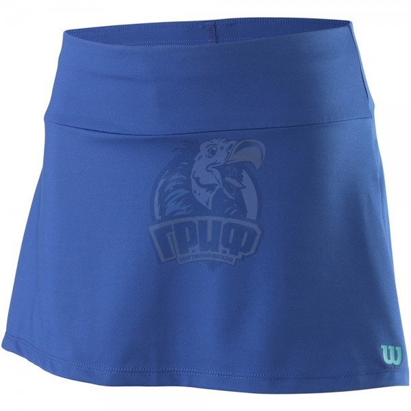 Юбка спортивная для девочек Wilson Competition 11 Skirt Girl (синий) (арт. WRA798002) - фото 1 - id-p150223982