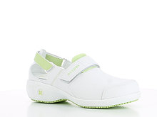 Медицинская обувь САБО Oxypas SALMA (Safety Jogger) бело-зеленые
