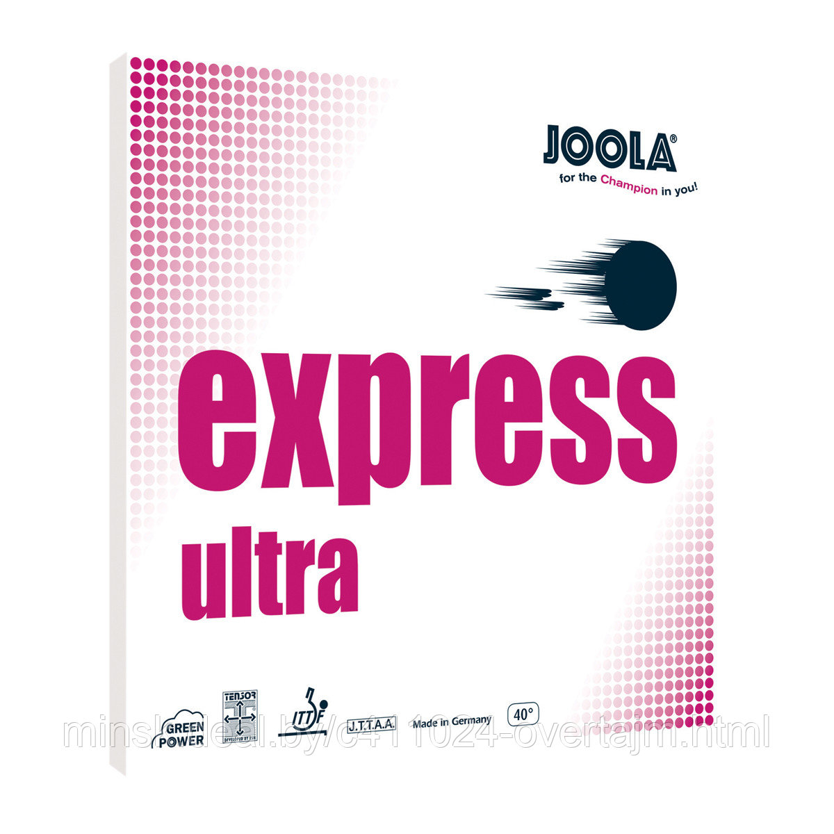 Накладка д/ракетки н/т JOOLA EXPRESS ULTRA MAX bl арт. 70138 - фото 1 - id-p150233514