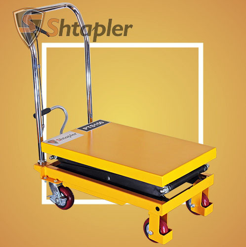 Стол подъемный гидравлический Shtapler PTS 150 150кг, 1.39м - фото 2 - id-p120429191