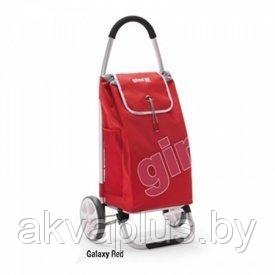 Сумка-тележка на колесах Gimi Galaxy красная - фото 1 - id-p150247757