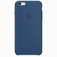 Чехол Silicone Case для Apple iPhone 5 / iPhone 5S / iPhone SE, #63 Ultramarine (Темный ультрамарин)
