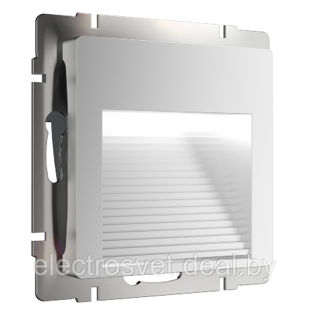 Встраиваемая LED подсветка (белый) WL01-BL-02-LED Серебрянный - фото 1 - id-p150260978