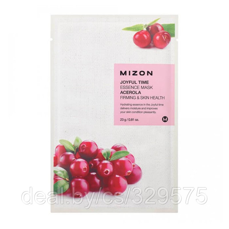 Маска тканевая для лица Mizon с экстрактом ацеролы