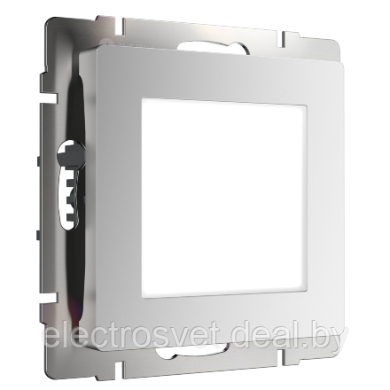 Встраиваемая LED подсветка (черный) WL08-BL-03-LED Серебряный - фото 1 - id-p150261106