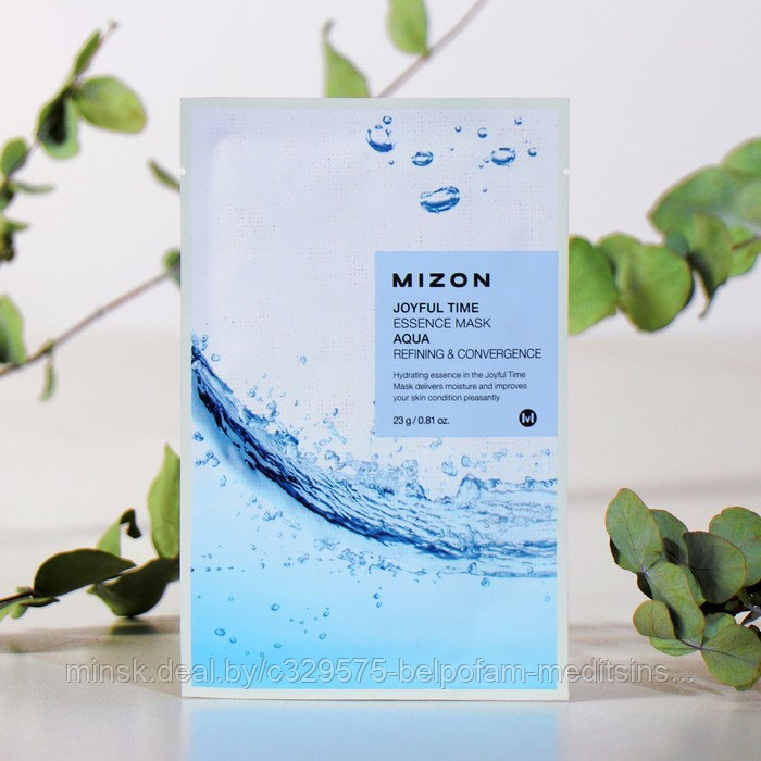 Маска тканевая для лица Mizon с морской водой