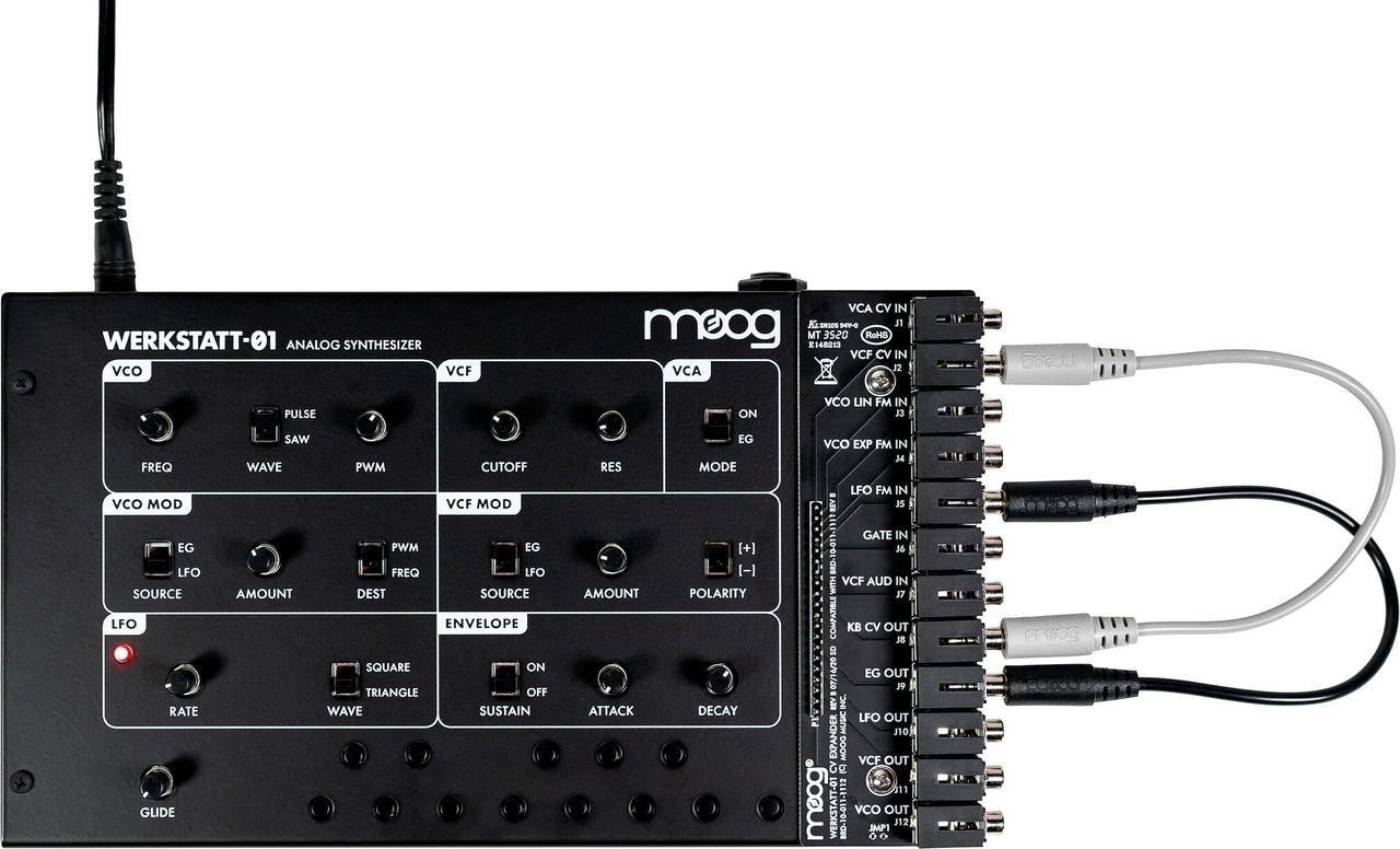 Синтезатор Moog Werkstatt 01 Analog Synth and CV Expander - фото 3 - id-p150264163