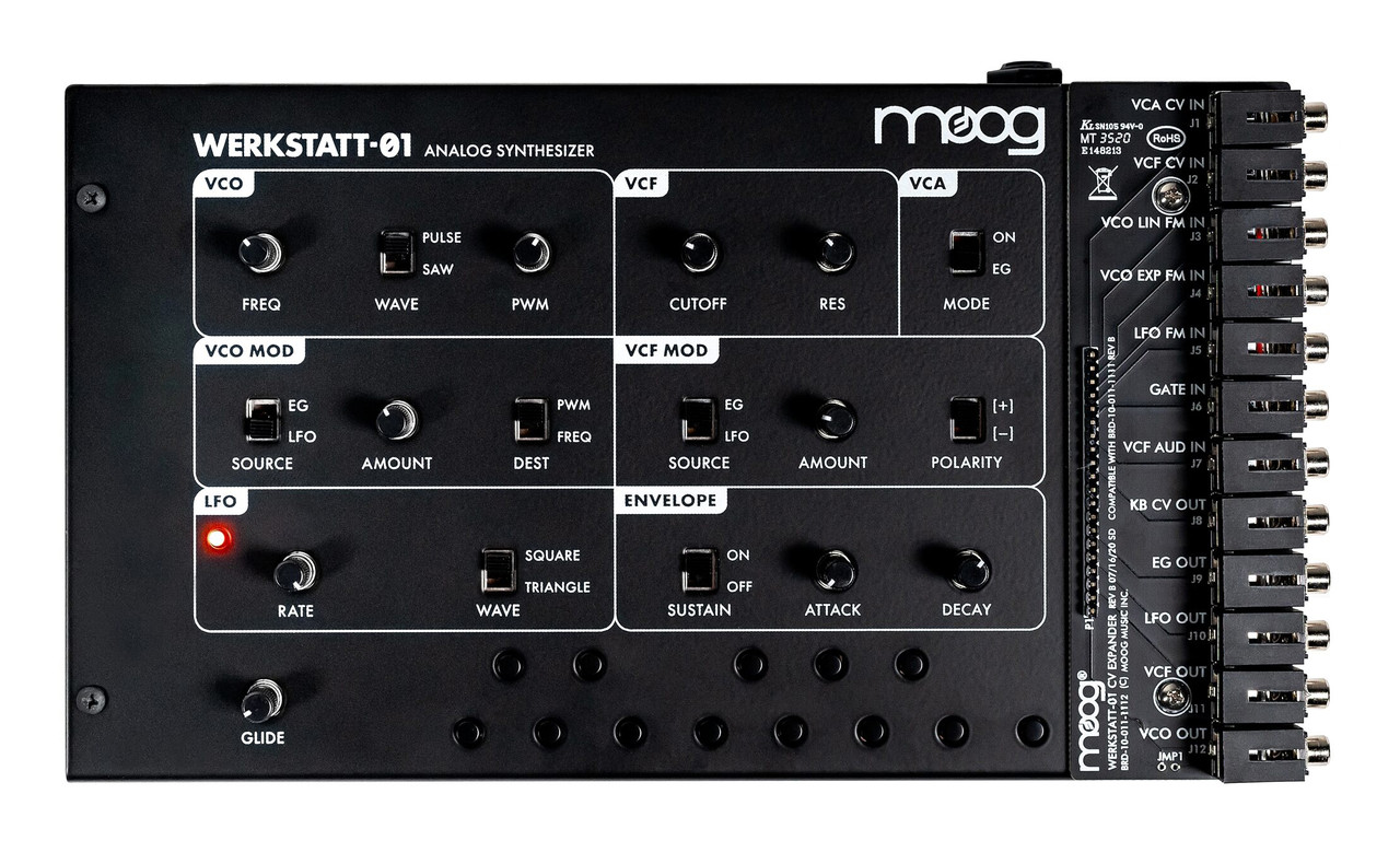 Синтезатор Moog Werkstatt 01 Analog Synth and CV Expander