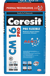 Клей для плитки высокоэластичный Ceresit CM 16 PRO, 20 кг.