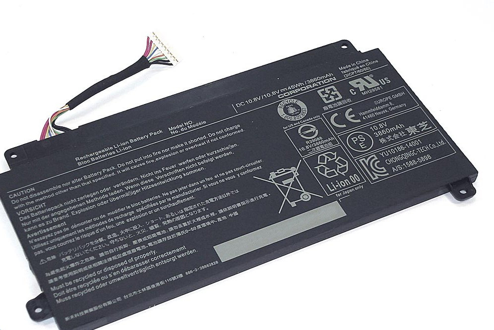 Аккумулятор (батарея) для ноутбука Toshiba Chromebook CB35-B3340 (PA5208U-1BRS) 10.8V 45Wh