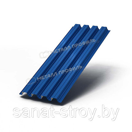 Профилированный лист Н-75x750-A (ПЭ-01-5005-0,7) RAL 5005 Синий насыщенный, фото 2