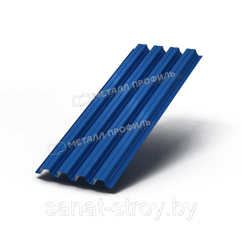 Профилированный лист Н-75x750-A (ПЭ-01-5005-0,7) RAL 5005 Синий насыщенный - фото 1 - id-p150285852