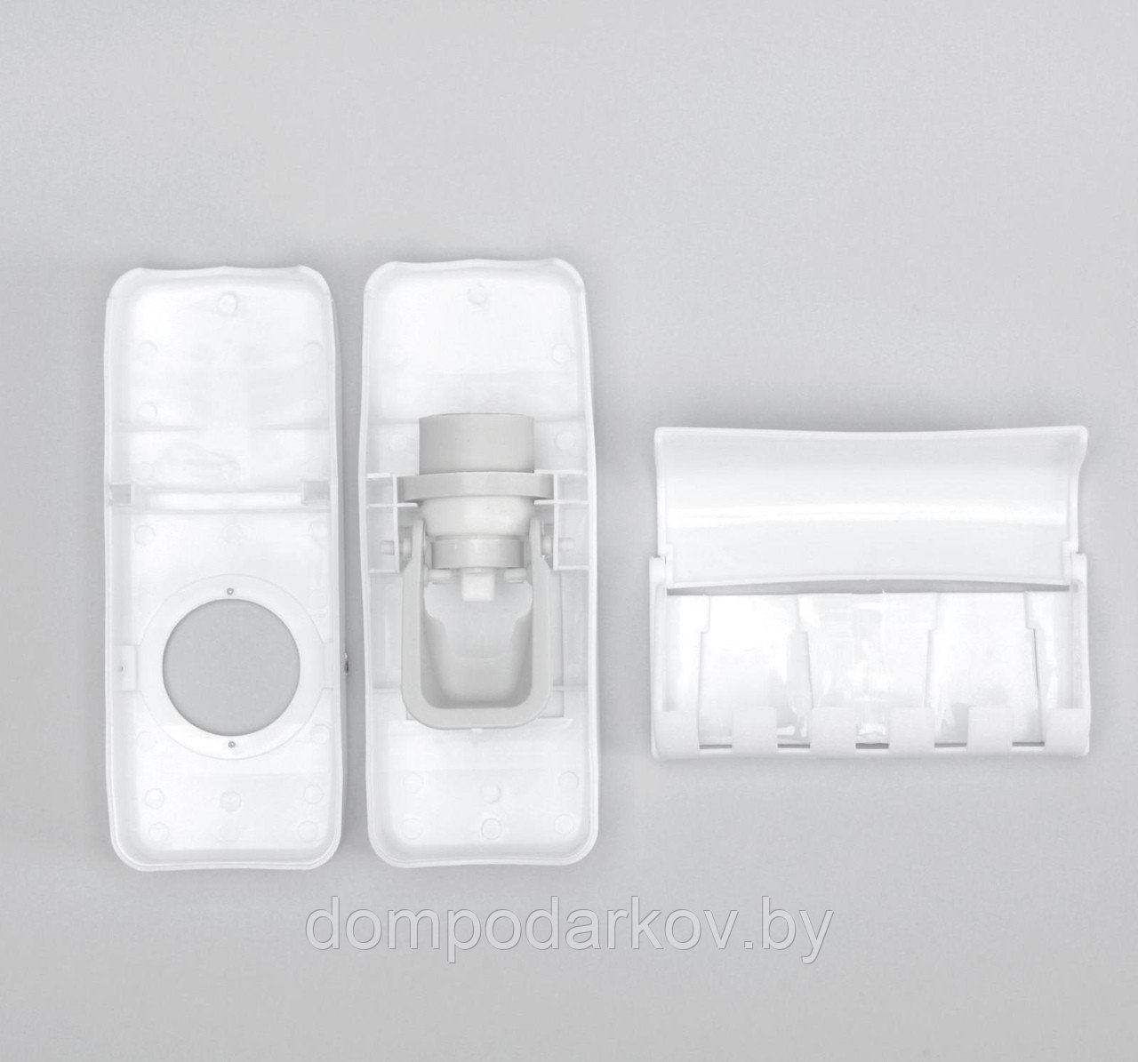 Держатель для зубных щёток и выдавливатель для зубной пасты, 16×10,5 см, цвет МИКС - фото 2 - id-p150291226