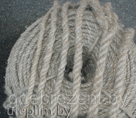 Веревка льняная 16мм, 18мм, 20мм - фото 3 - id-p10641