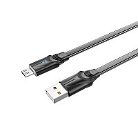 Кабель BOROFONE BU12 Micro-USB 2.4A 1.2m. черный