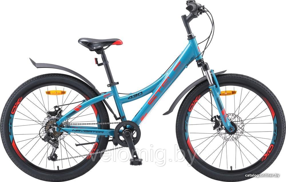 Горный подростковый велосипед Stels Navigator 430 MD 24" V010 (2021), фото 1