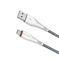 Кабель BOROFONE BX25 Micro-USB 2.1A 1m. белый