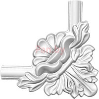 Угловой элемент для лепнины Декомастер DP 8032 D (к молдингу DT 8032)
