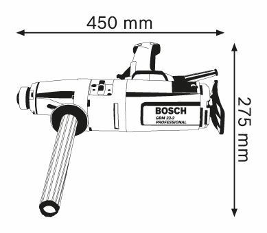 Дрель GBM 23-2 E Professional - фото 2 - id-p12947369