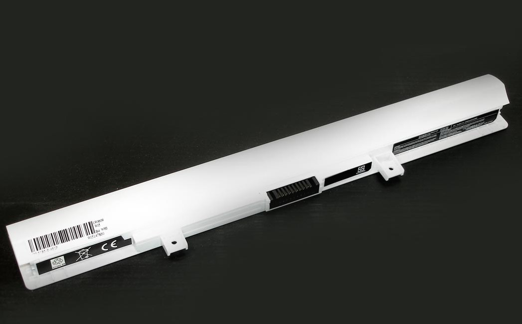Аккумулятор (батарея) для ноутбука Toshiba Satellite S55D-B  (PA5184U-1BRS) 14.4V 2200-2600mAh, белая