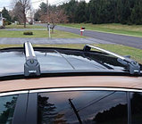 Багажник на крышу авто TURTLE AIR 2 silver на интегрированные рейлинги, фото 5