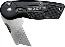 " Нож с выдвижным трапециевидным лезвием SK5, Al ""Yato" YT-76060, фото 2