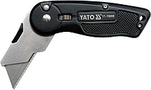 " Нож с выдвижным трапециевидным лезвием SK5, Al ""Yato" YT-76060, фото 3