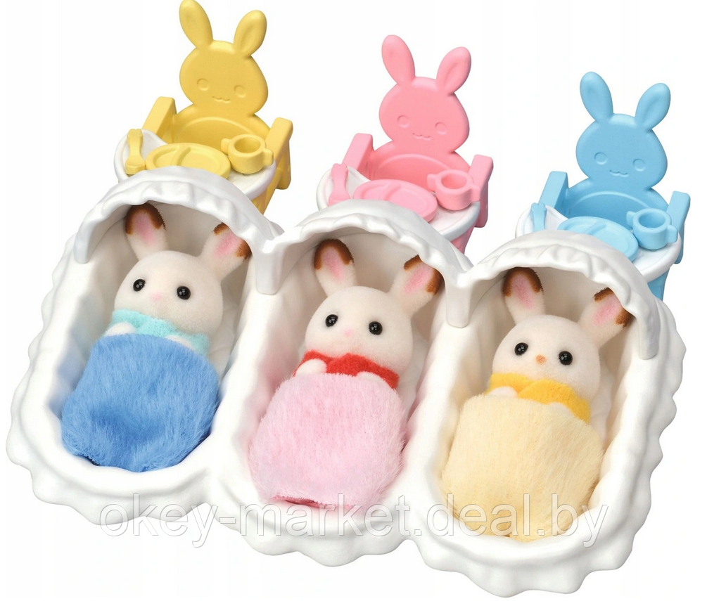 Набор Sylvanian Families Для ухода за тройняшками 5532 - фото 2 - id-p150390367