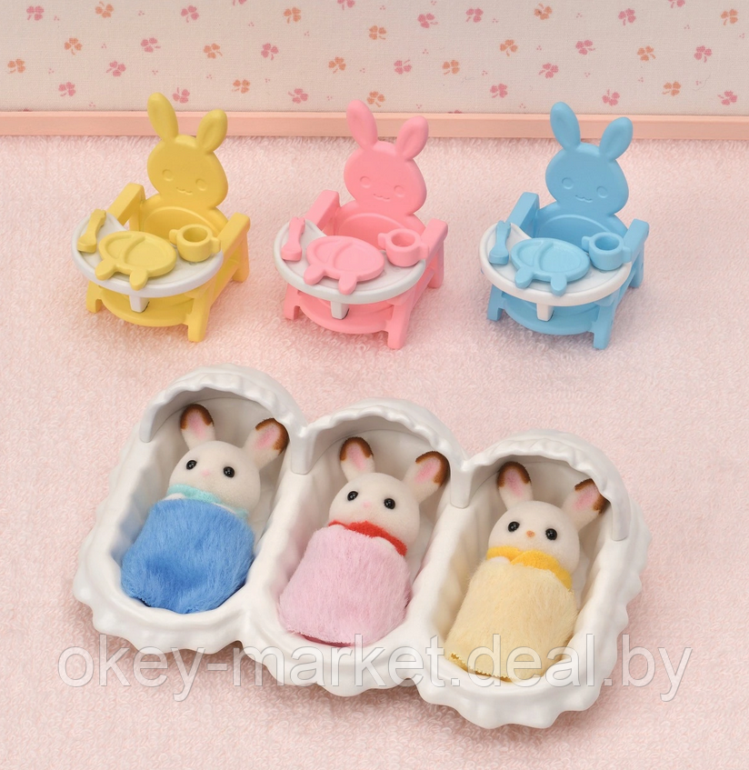 Набор Sylvanian Families Для ухода за тройняшками 5532 - фото 6 - id-p150390367