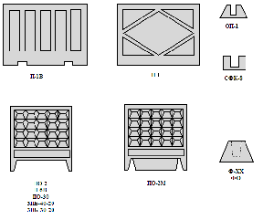 Панель ограждения ПО 40 22 16