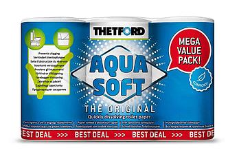 Водорастворимая туалетная бумага Thetford Aqua Soft (6 рулонов)