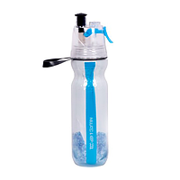 Спортивная бутылка для воды с распылителем (500 мл) Синий