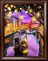 Картина стразами "Венецианский закат"