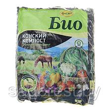 Удобрение органическое Конский навоз компост Фаско БИО 12 кг