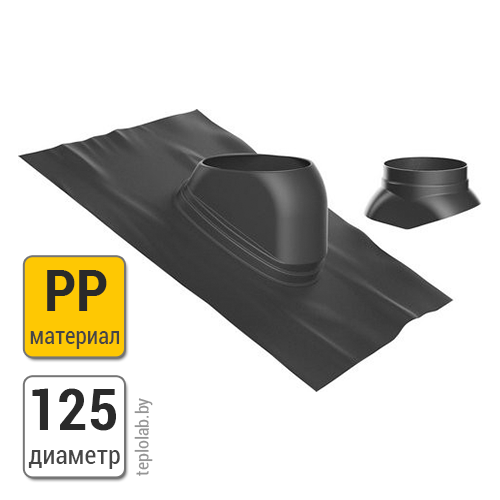 Проход через крышу 25-45° Buderus DN125 PP